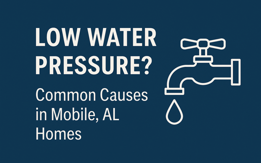 Why Water Pressure Matters: Common Causes of Low Pressure in Alabama Homes