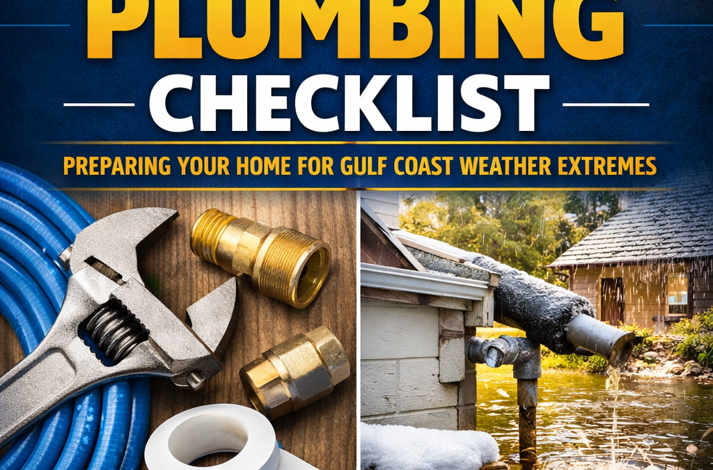 Seasonal Plumbing Checklist: Preparing Your Home for Gulf Coast Weather Extremes