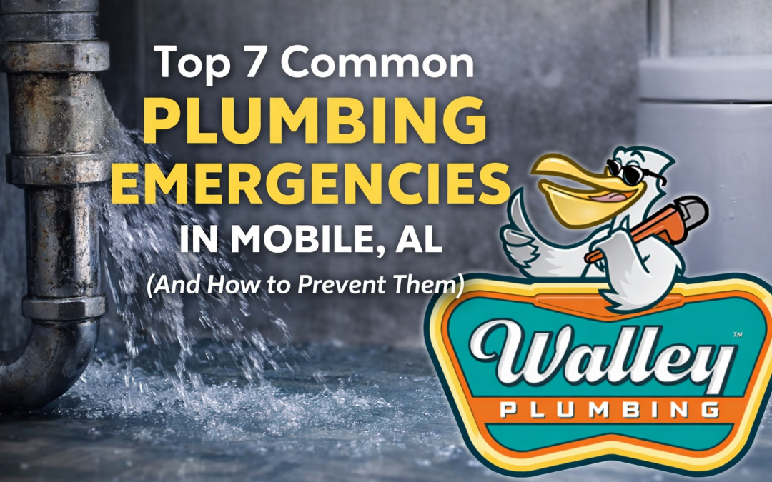 Top 7 Common Plumbing Emergencies in Mobile, AL (And How to Prevent Them)