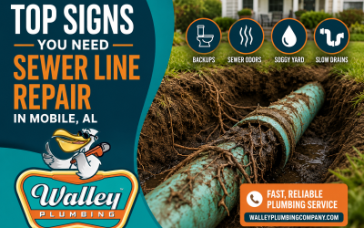 Top Signs You Need Sewer Line Repair in Mobile, AL